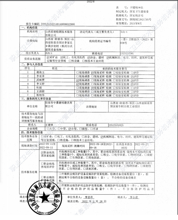 陽泉市中嘉磨料磨具有限公司