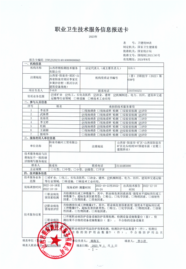 陽泉市融河工貿有限公司