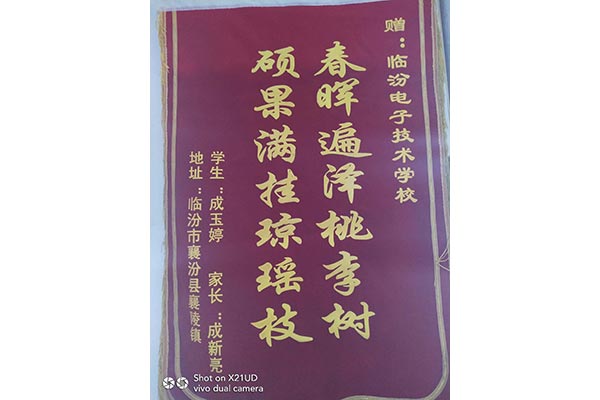 荣誉锦旗2