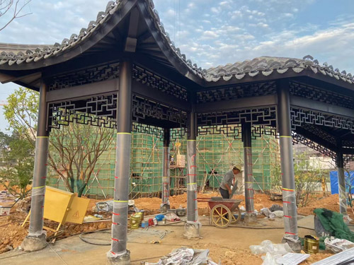 	 仿古建铝板板块