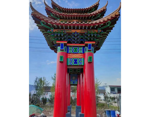 	 仿古建铝板板块