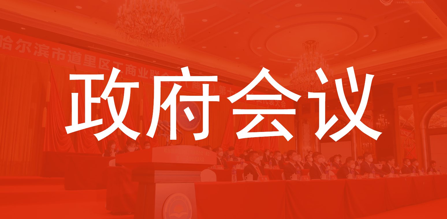 政府会议
