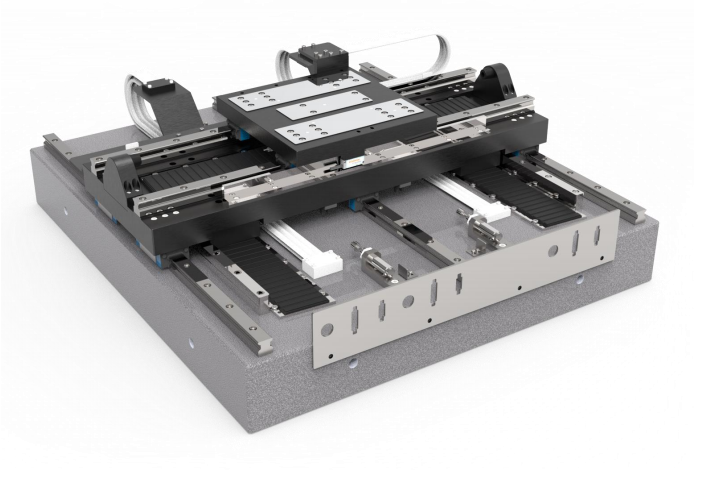 高精度大理石XY结构直线电机平台