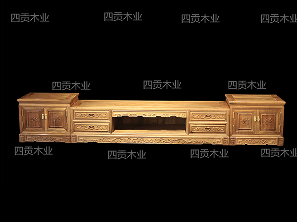 荷花電視柜