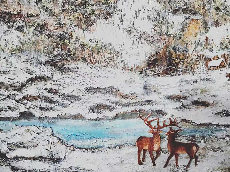桦树皮画