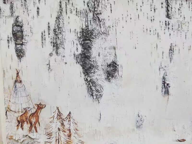 桦树皮画