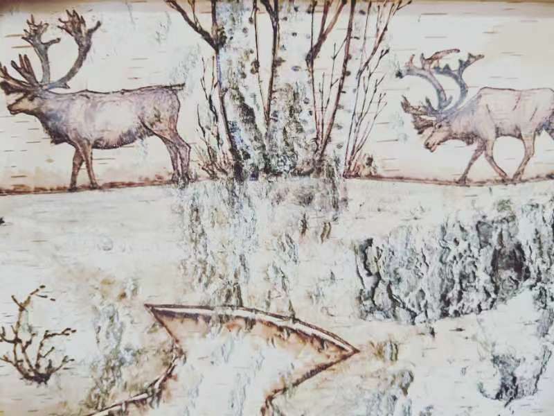 桦树皮画
