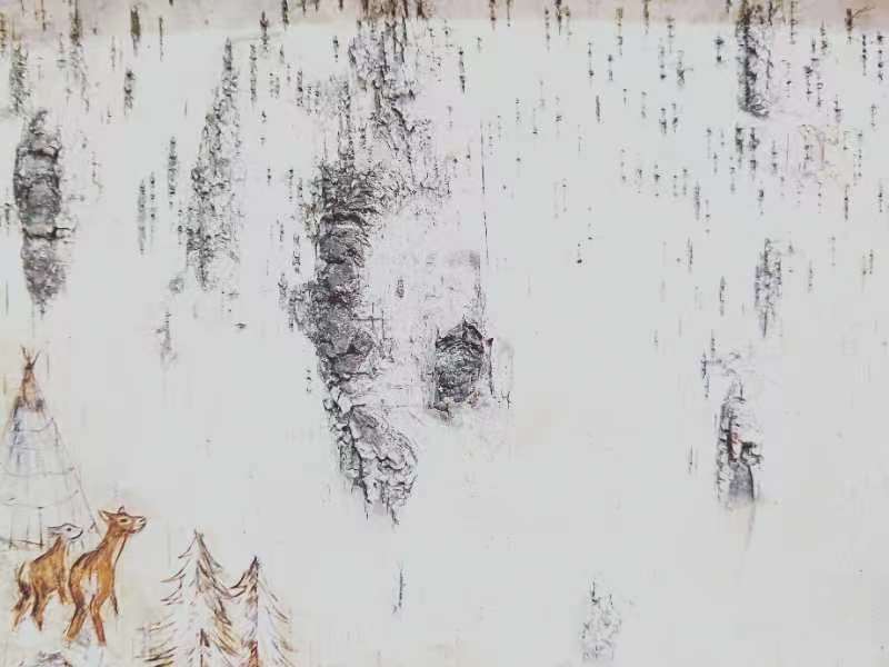 桦树皮画