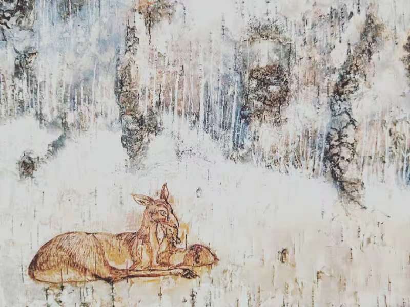桦树皮画