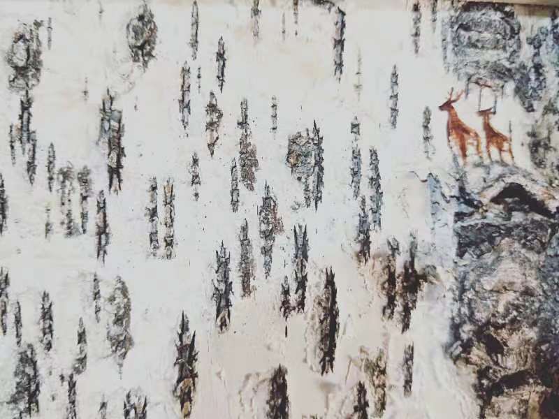桦树皮画