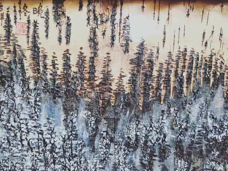 桦树皮画