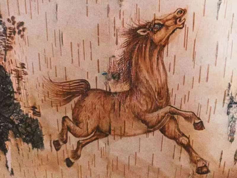 桦树皮画