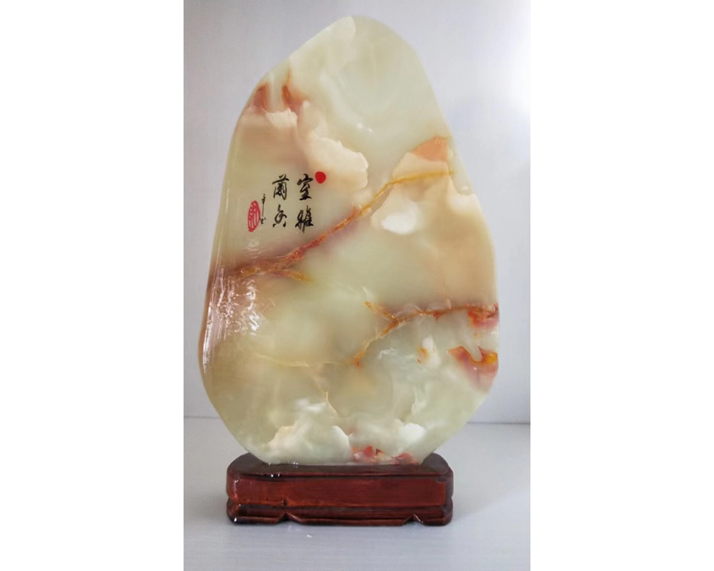 天然阿富汗玉摆件