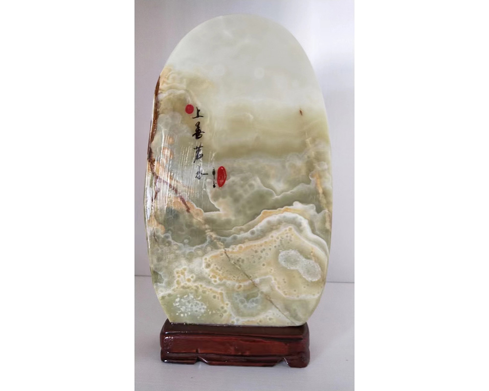 天然阿富汗玉摆件4