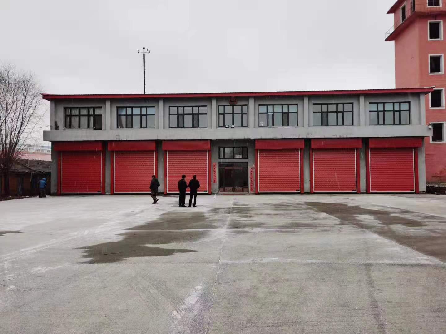 螺旋硬质快速保温门