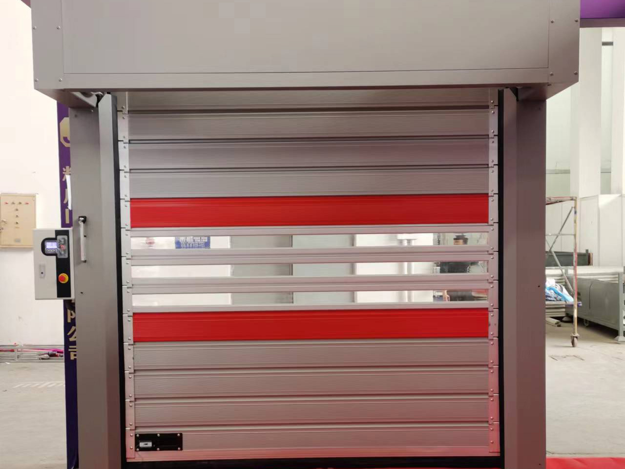 螺旋硬质快速保温门