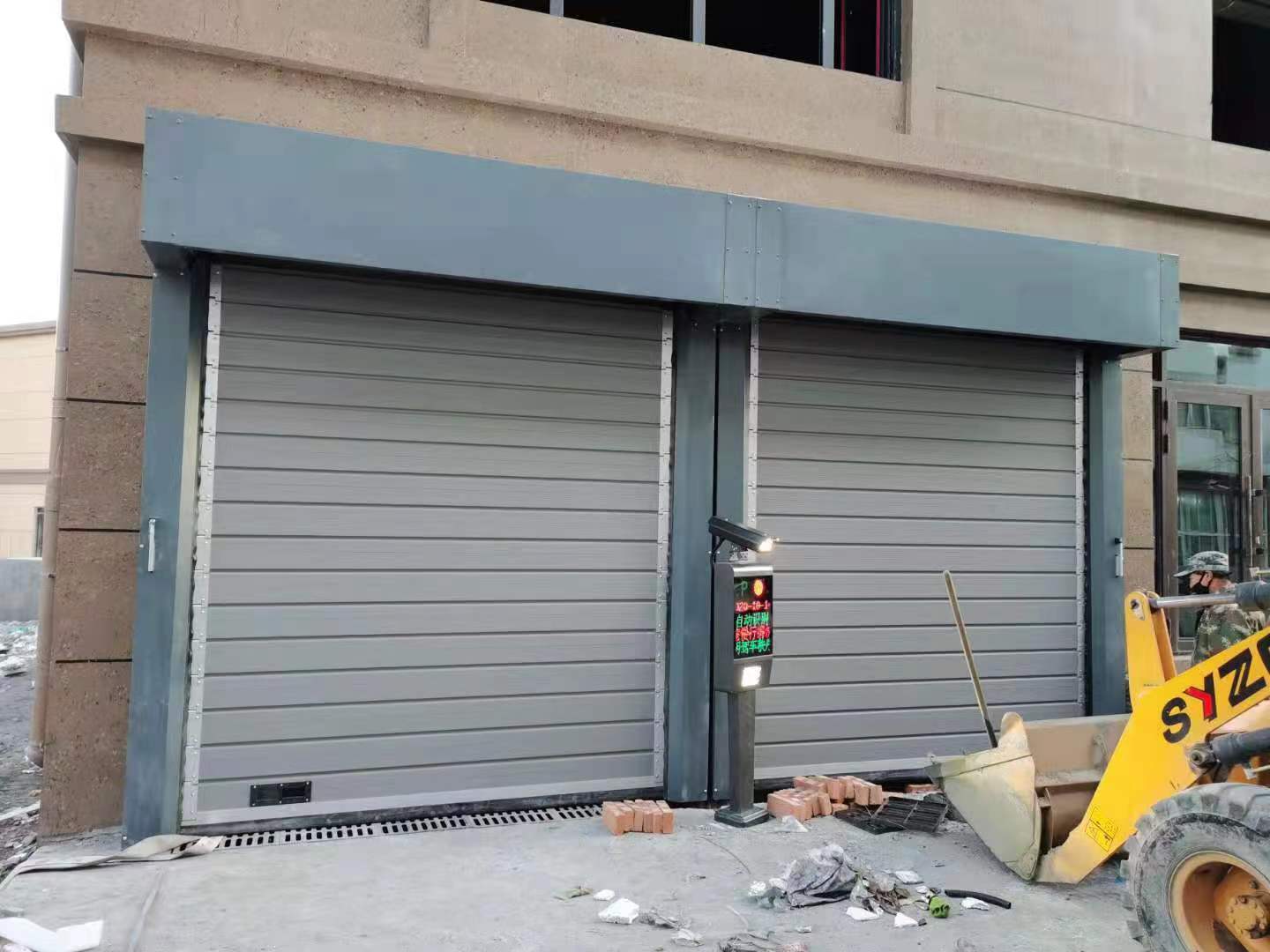 螺旋硬质快速保温门