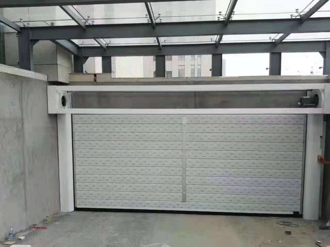 螺旋硬质快速保温门