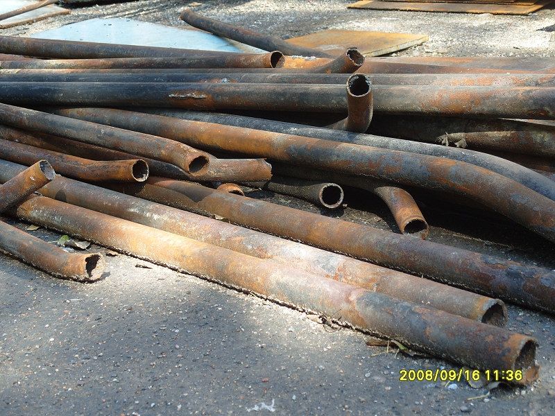 废旧钢材铁管回收