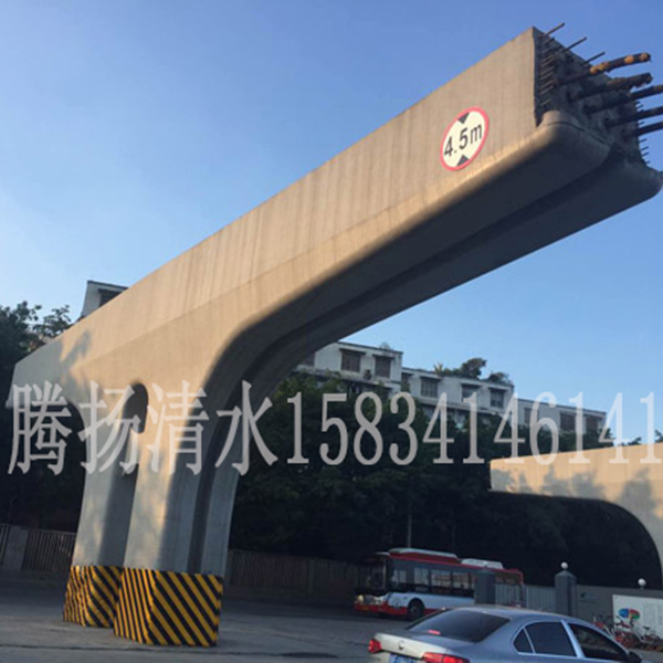 成都市成華區中環路立交橋墩柱3