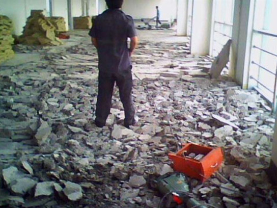 地面拆除展示