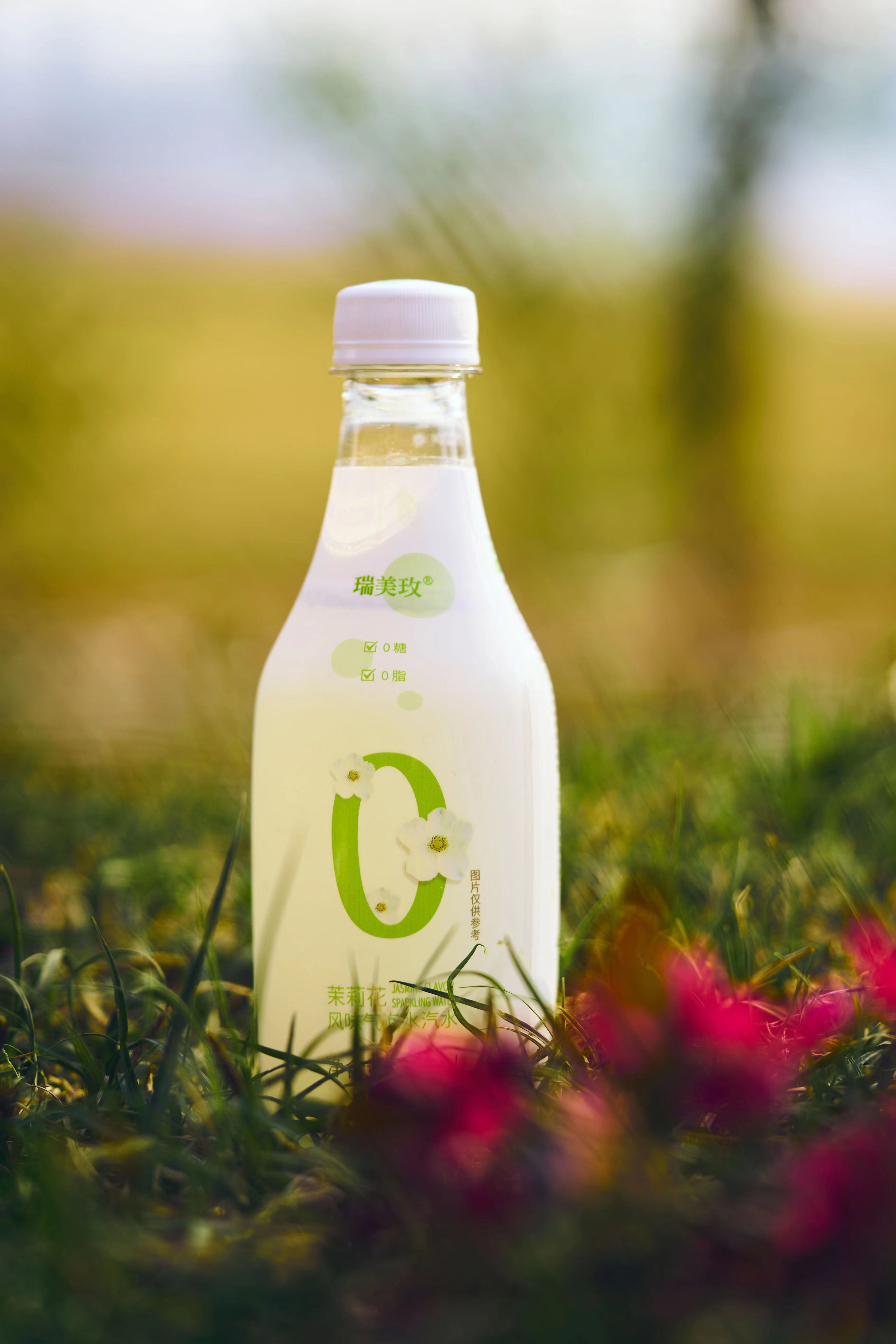 茉莉花风味气泡水