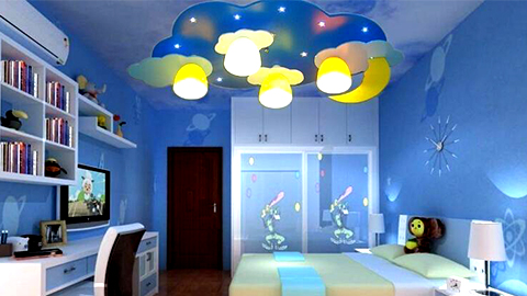 兒童房燈具巧選購保護孩子的雙眼