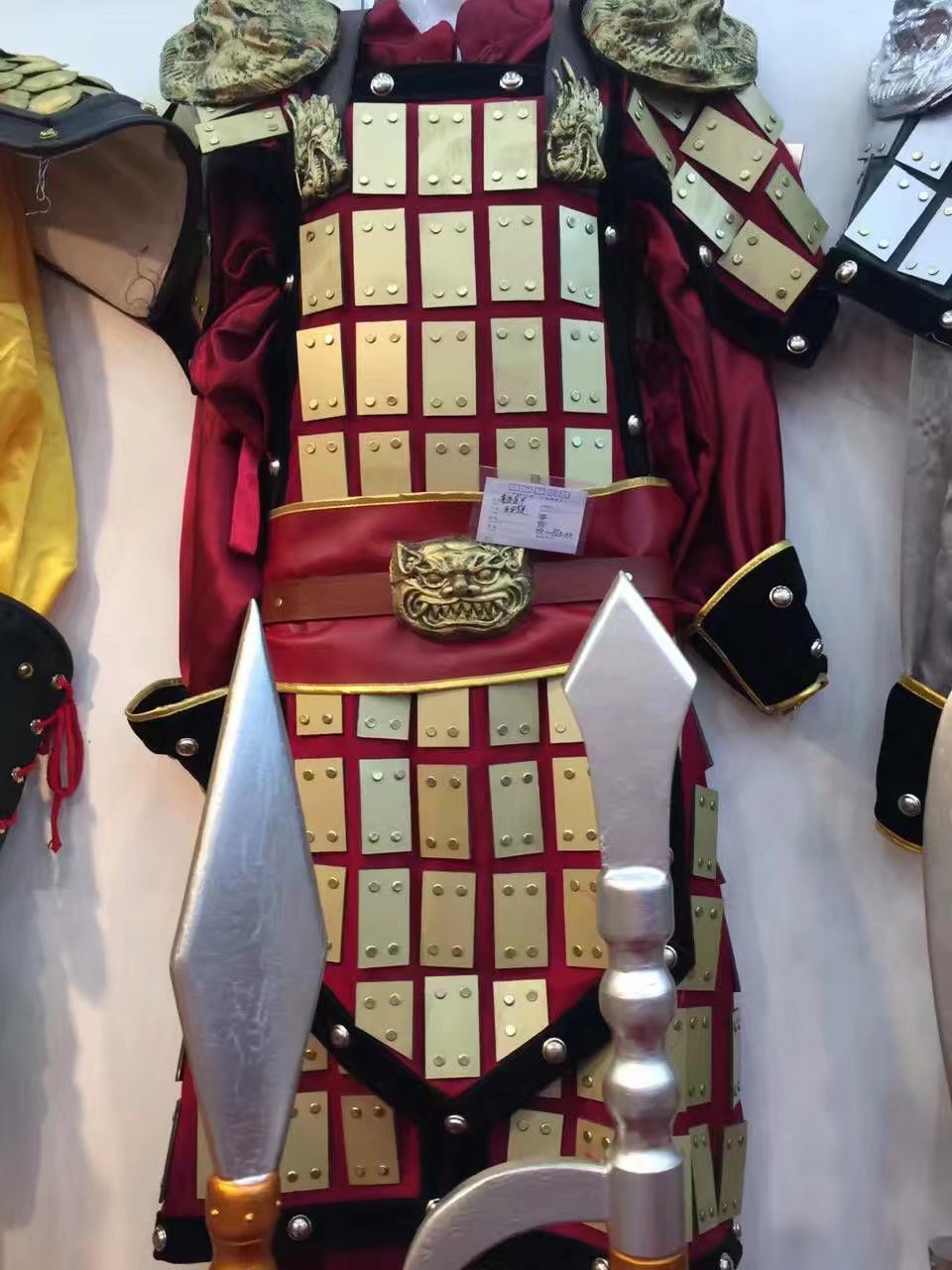 盔甲服装将军服装
