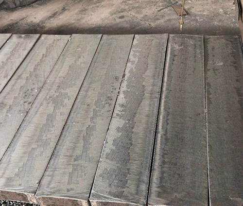 爐料純鐵板坯切割加工