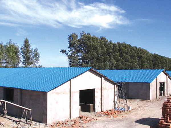 2200pvc复合波浪瓦案例1