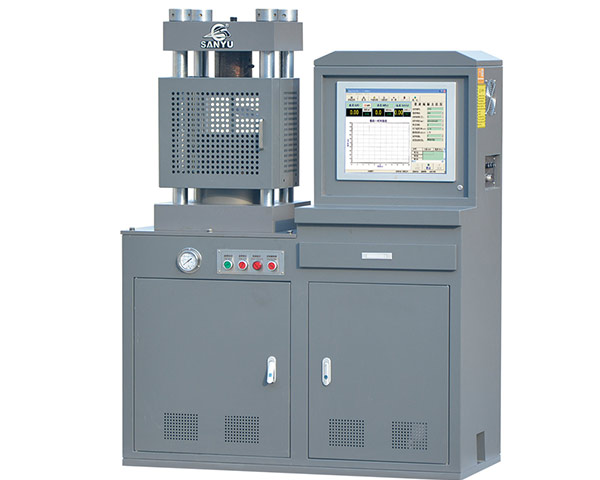 HYE-1000B微机电液伺服压力试验机