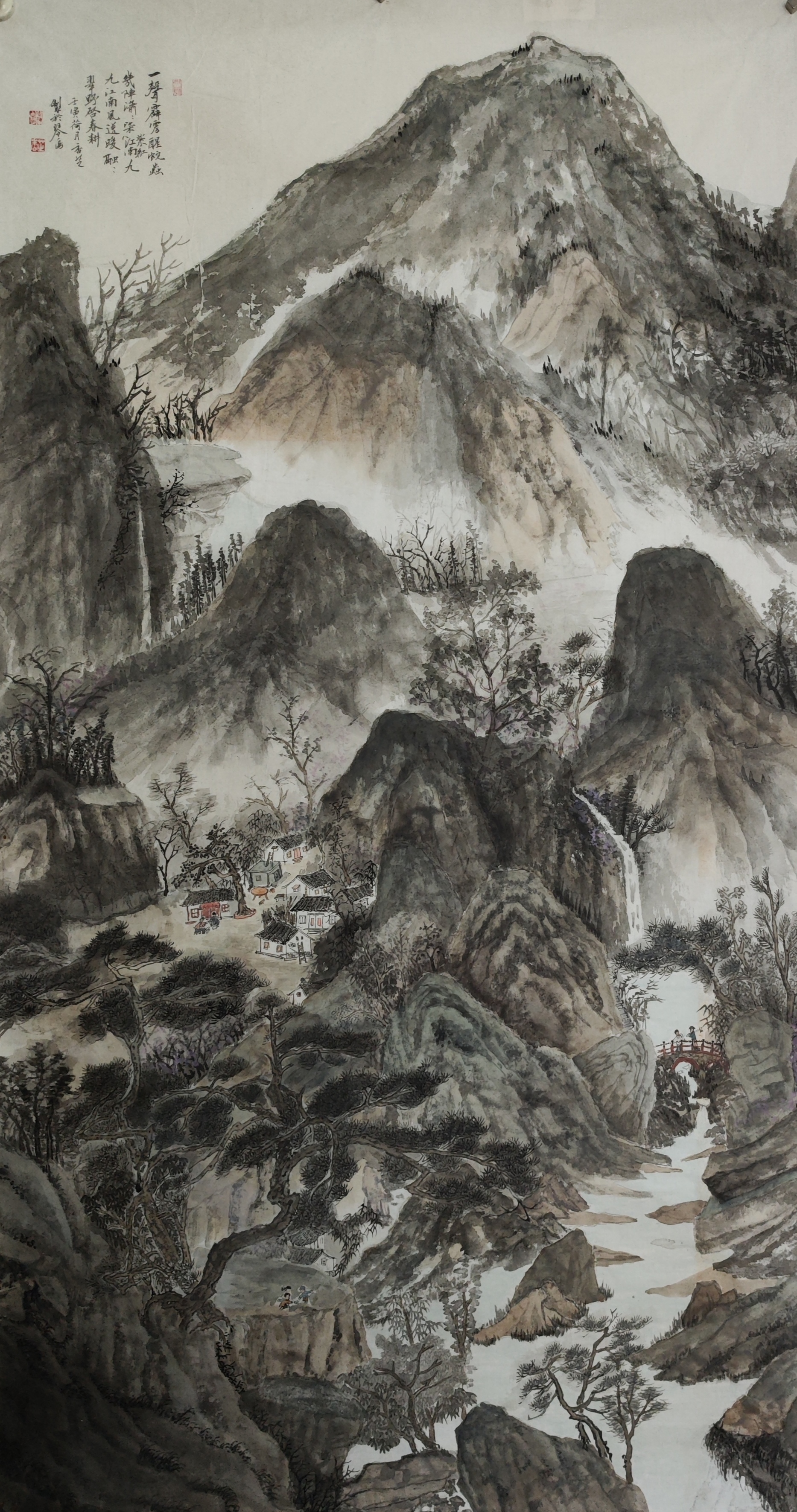 《惊蛰》98x176cm