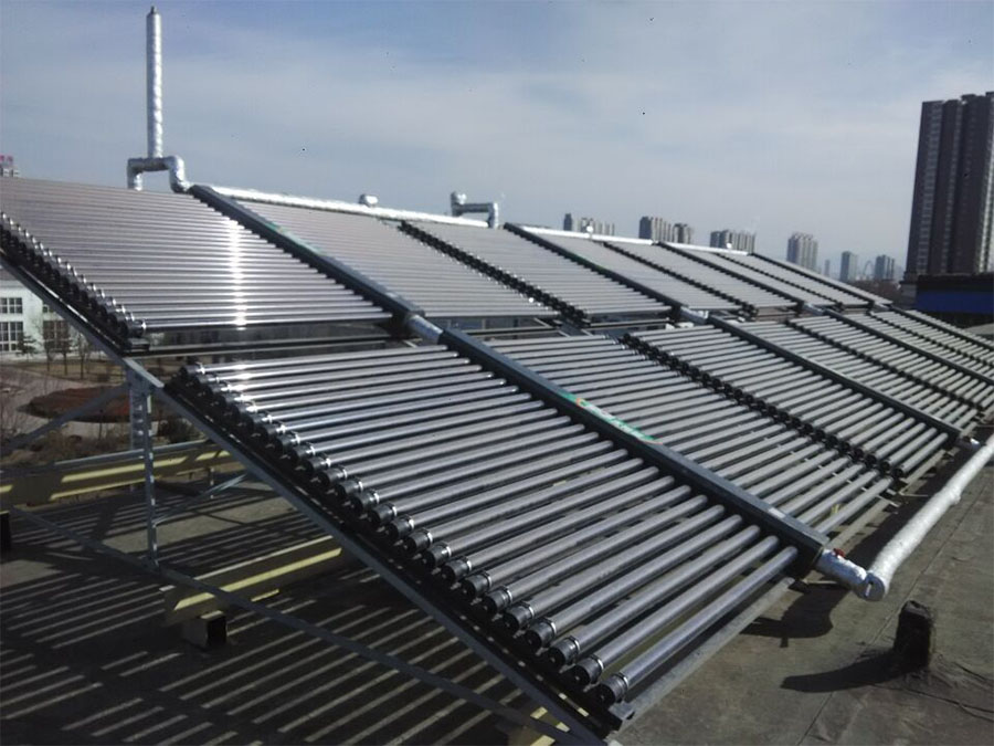 晉西集團晉機車軸公司鍛造公司太陽能熱水工程