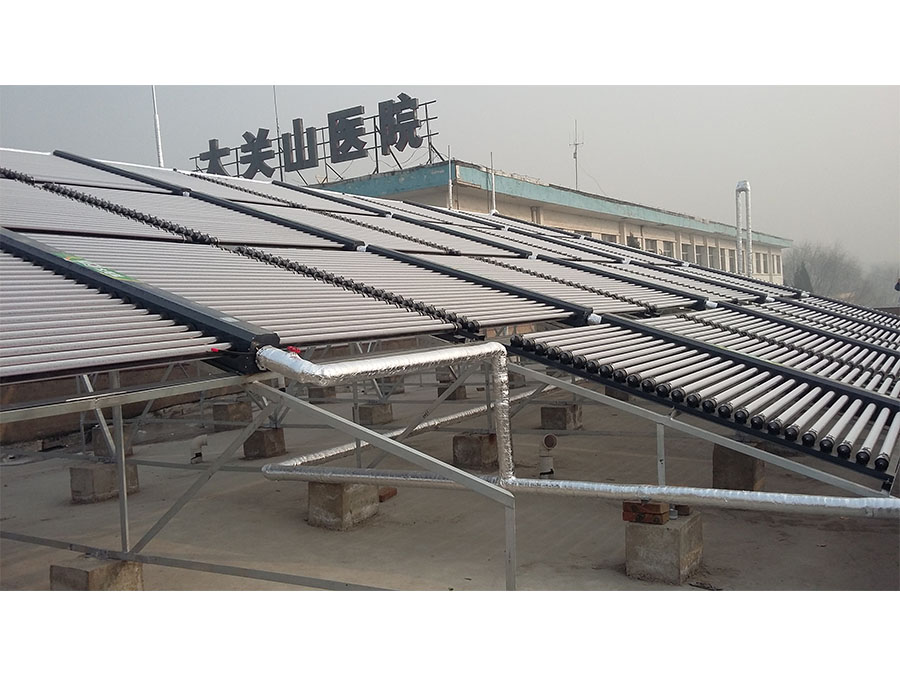 太钢复合材料厂澡堂太阳能热水工程