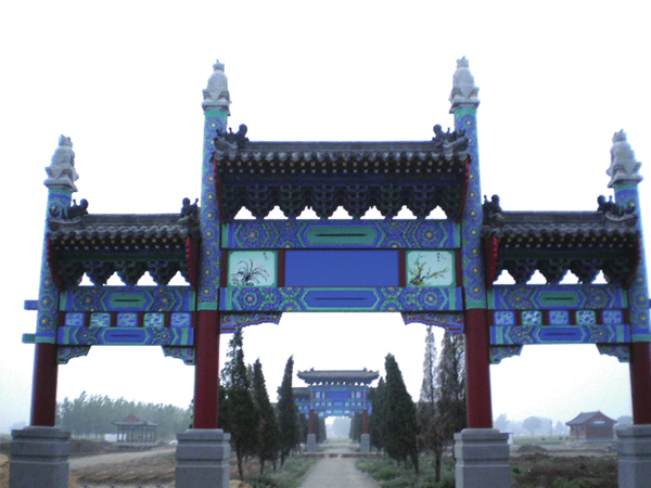 苍山兰陵古建工程2